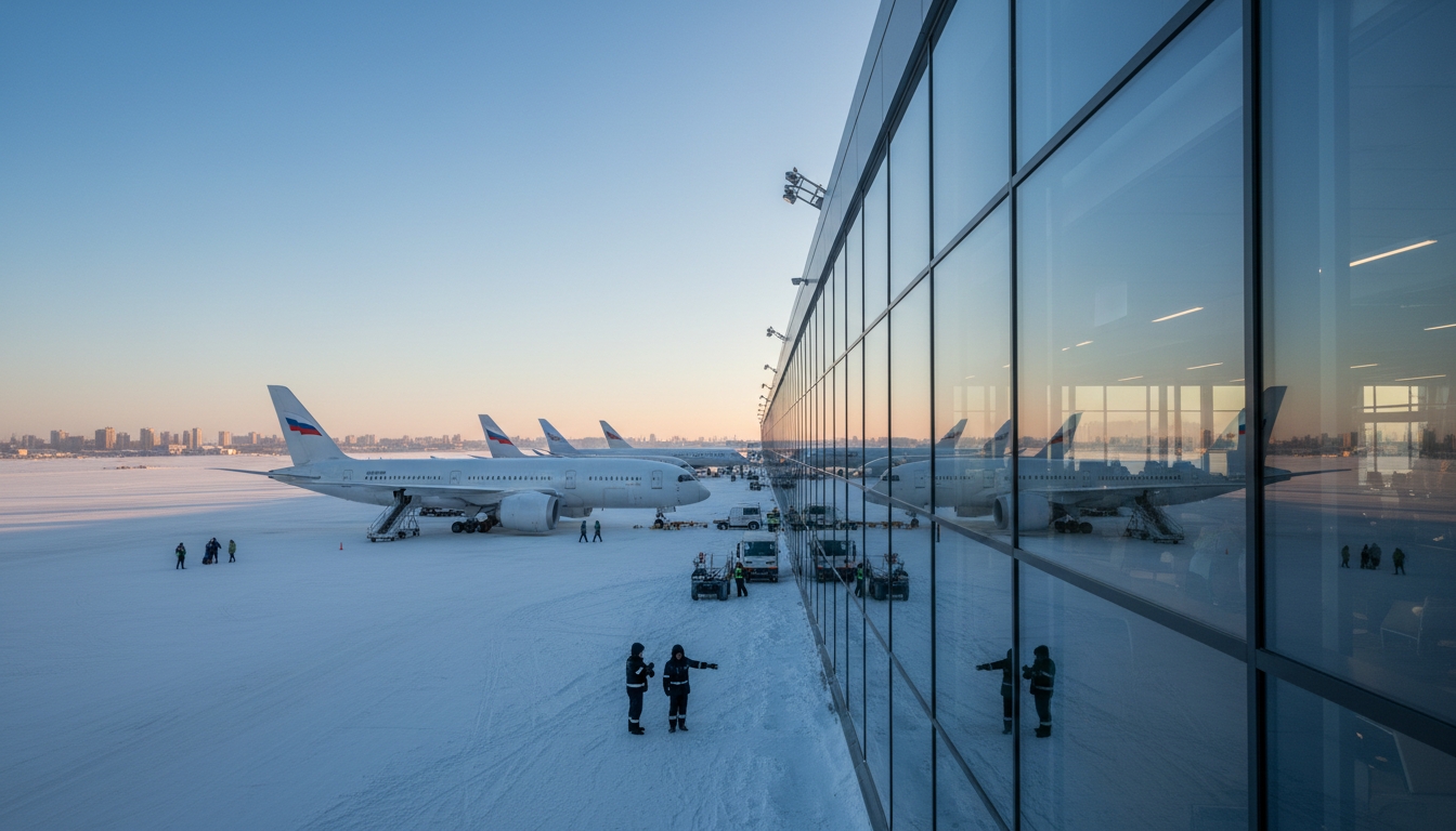 Полеты в Москву возобновились после ночной атаки дронов Сгенерировано