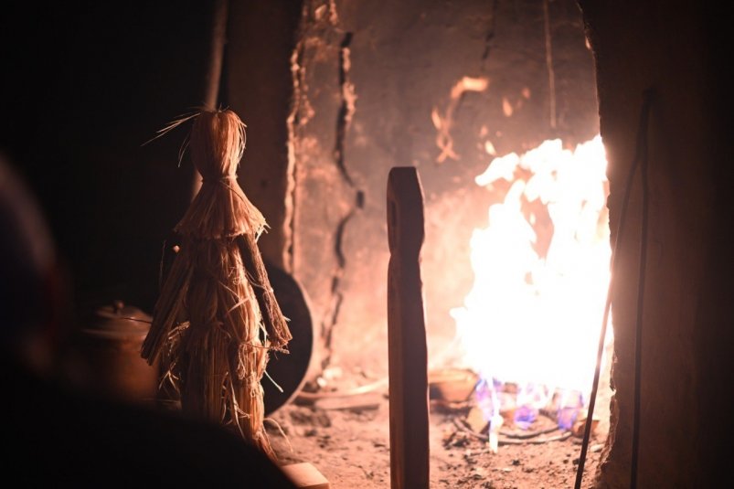 Снимки Дмитрия Ляшеева во время съёмок фильма "Кэйэрин. Обряд возмездия" Дмитрий Ляшеев