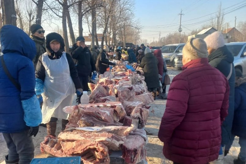 Мясная ярмарка мэрия Улан-Удэ