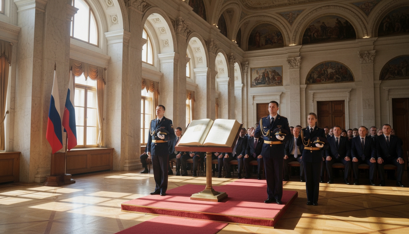 Руководство Следкома и полиция поздравили с Днём Конституции Сгенерировано