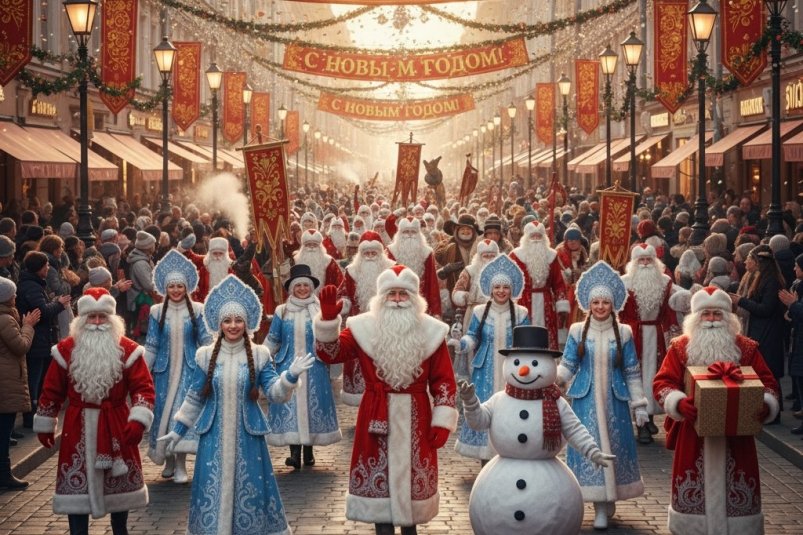 Куда сходить в Ангарске: марш Дедов Морозов, предновогодняя ярмарка и другие события Сгенерировано в Perplexity (18+)