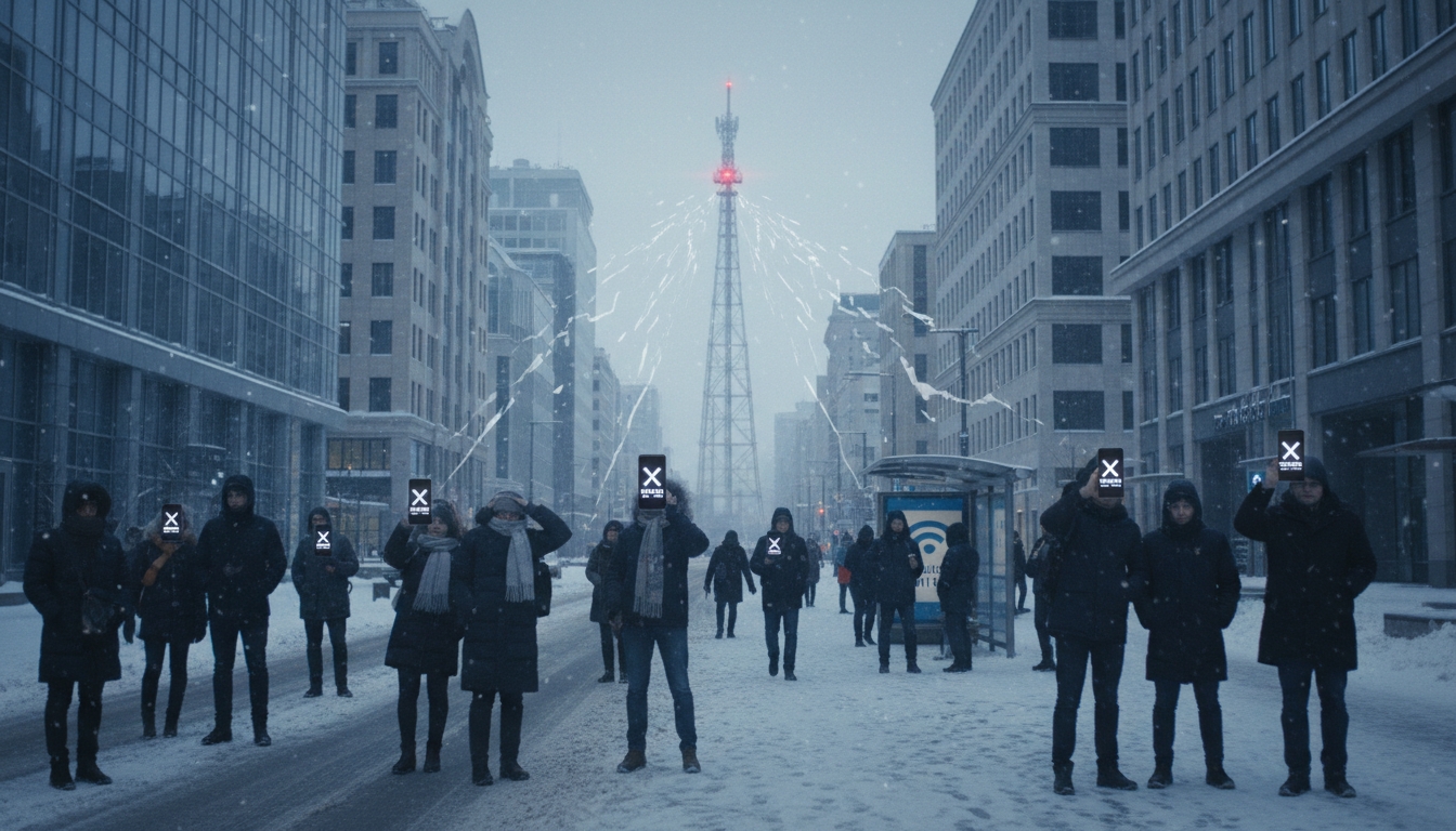 Мобильный интернет в Петербурге сбоит второй день Сгенерировано