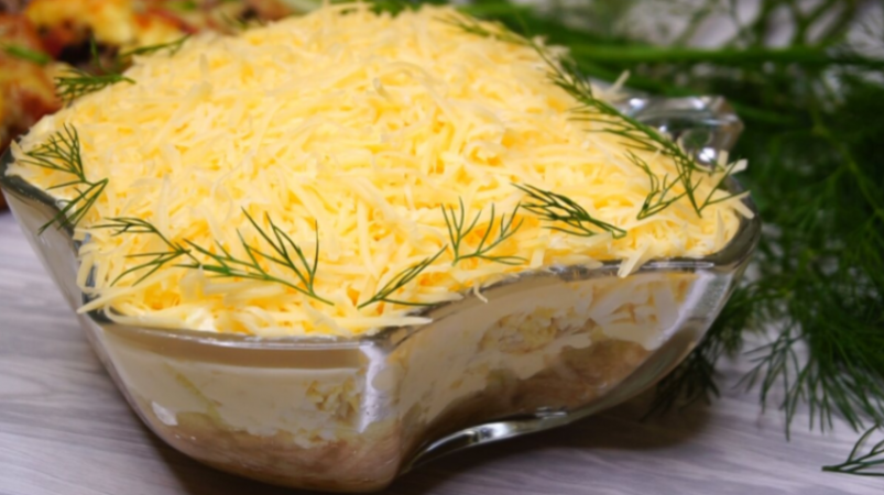 Не салат, а нежнятина на Новый год: все 3 продукта через тёрку - гости проглотят с языком дзен-канал "Готовим с Калниной Натальей" (12+)