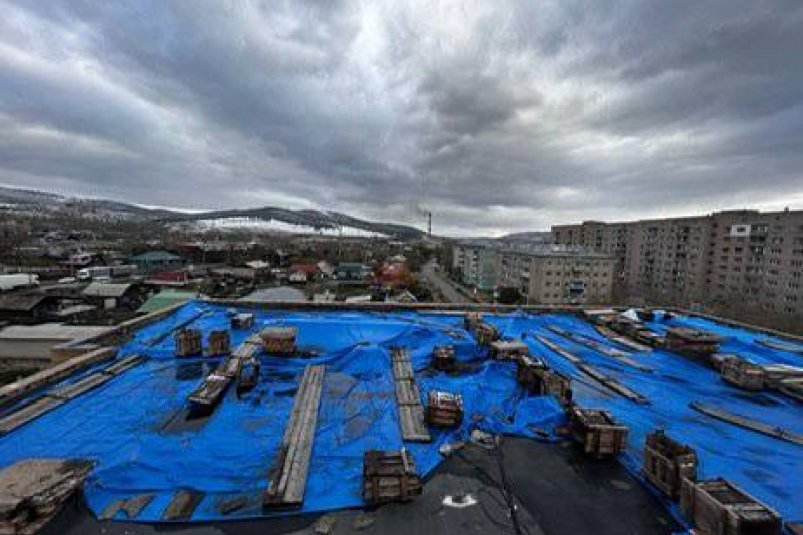 Многоэтажку затопило во время капремонта пресс-службы СУ СК России по Забайкалью