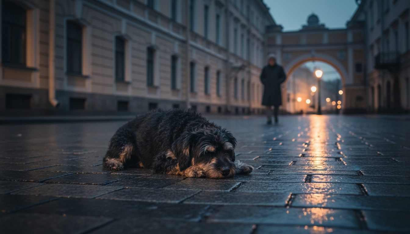 В Луге жестоко избили собаку, но уголовное дело не возбудили Сгенерировано