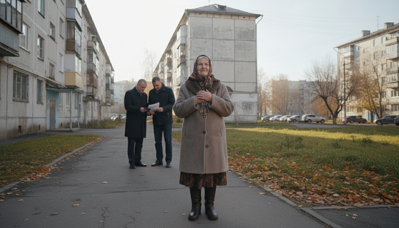 Пенсионерка вернула квартиру после мошеннической сделки Сгенерировано
