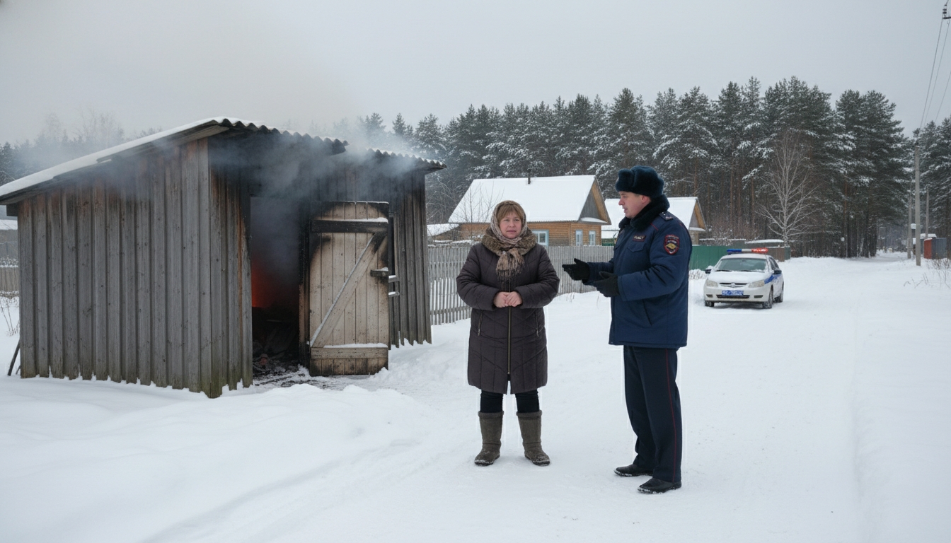 В Приозерском районе задержали подозреваемого в поджоге из ревности Сгенерировано