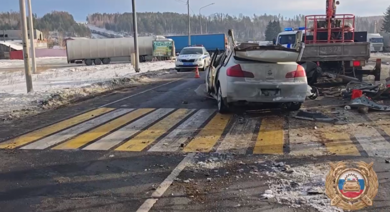 Место ДТП Госавтоинспекция Иркутской области