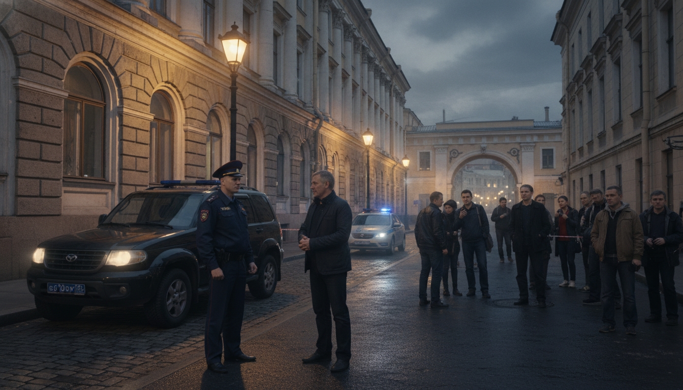 Драка, кража телефона и угнанный Land Rover: две ночи на Васильевском Сгенерировано