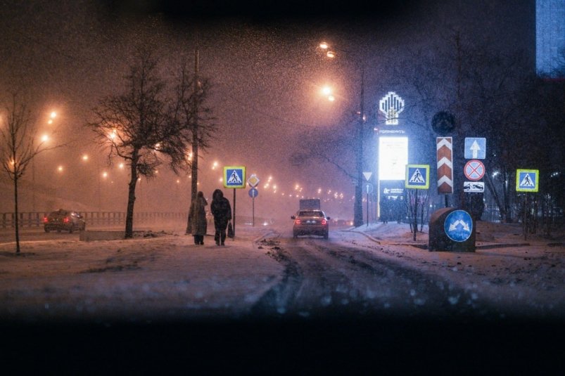 Зима в Москве unsplash.com