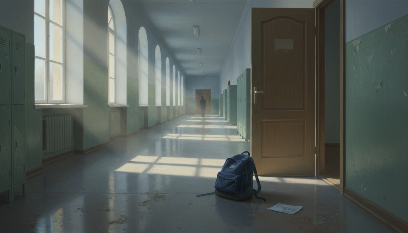 Ученик напал с ножом на учительницу в петербургской школе Сгенерировано