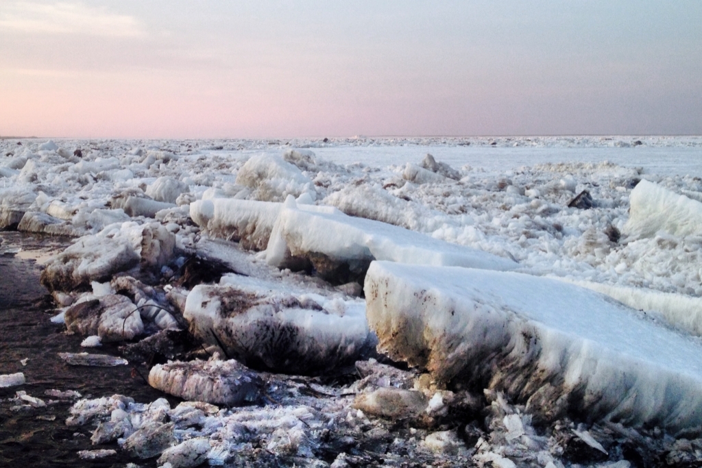 Ледоход Якутск