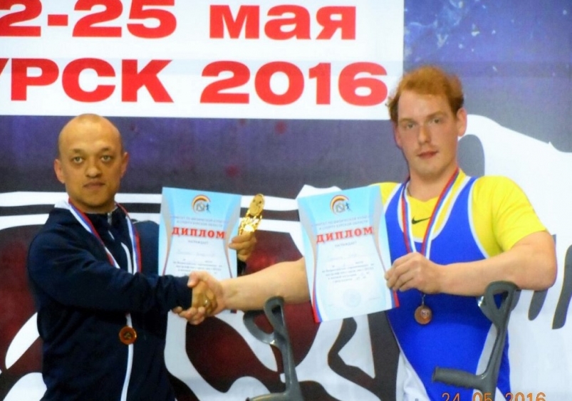 Егор Сорокин с соперником Из личного архива спортсмена