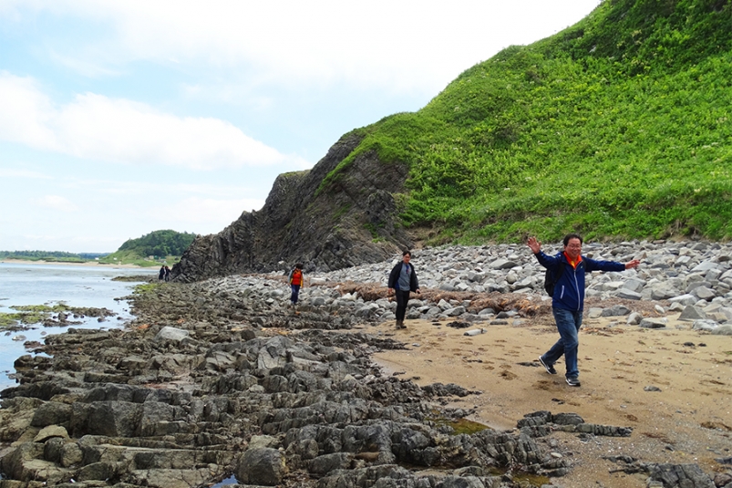 Корейские туристы на Кунашире Пресс-служба заповедника Курильского