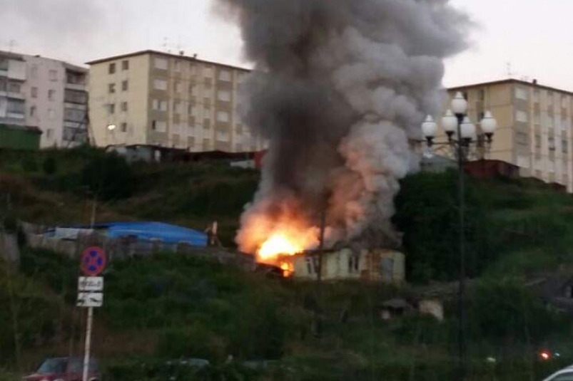 Пожар Из социальных сетей