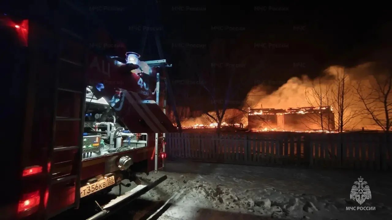 Последний полет экипажа Ил-76 МЧС России на лесные пожары в Иркутской области