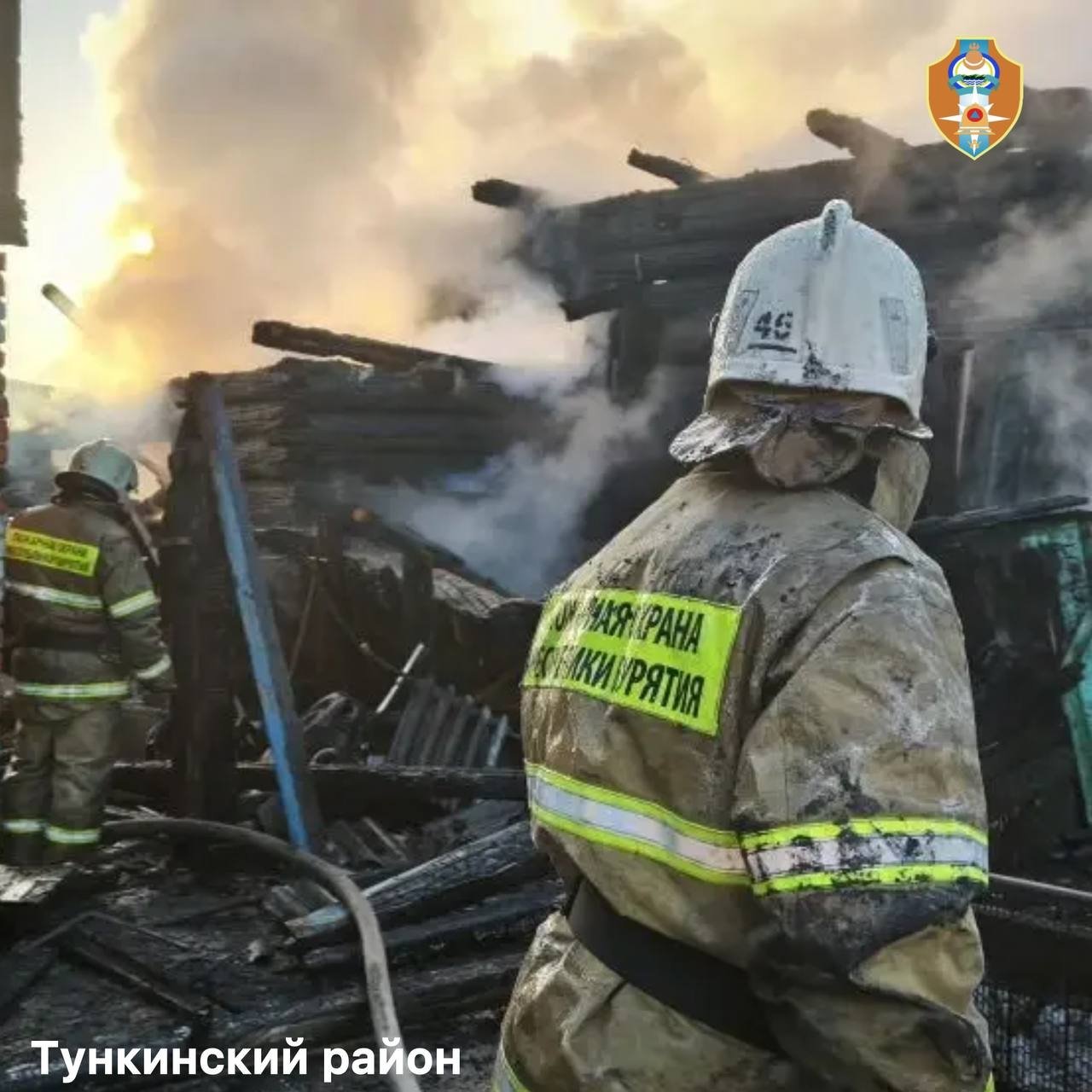 Два пожара в Бурятии вызвало короткое замыкание агентство ГО и ЧС Бурятии