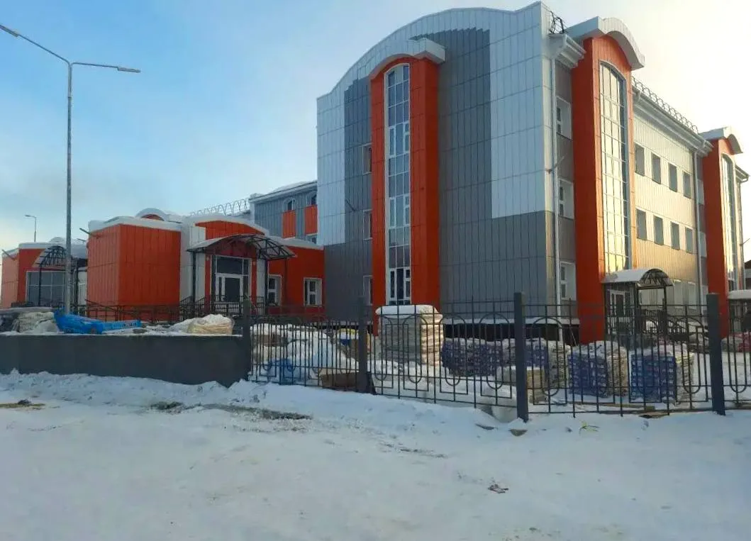 В Бурятии строительство поликлиники в селе Курумкан близится к завершению УКС РБ