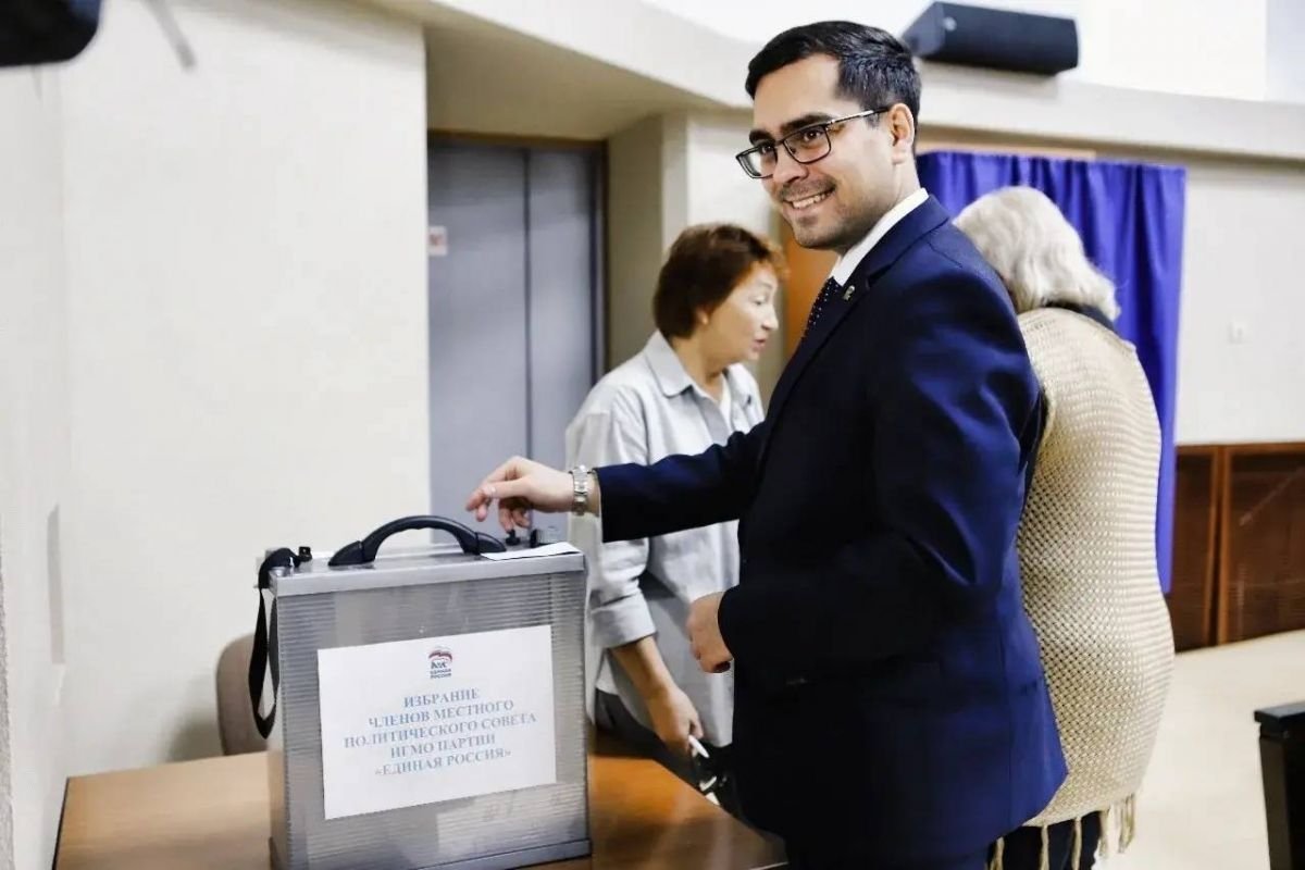 Врач Тигран Зайцев первым подал заявку на участие в предварительном голосовании ИРО ЕР Пресс-служба ИРО ЕР