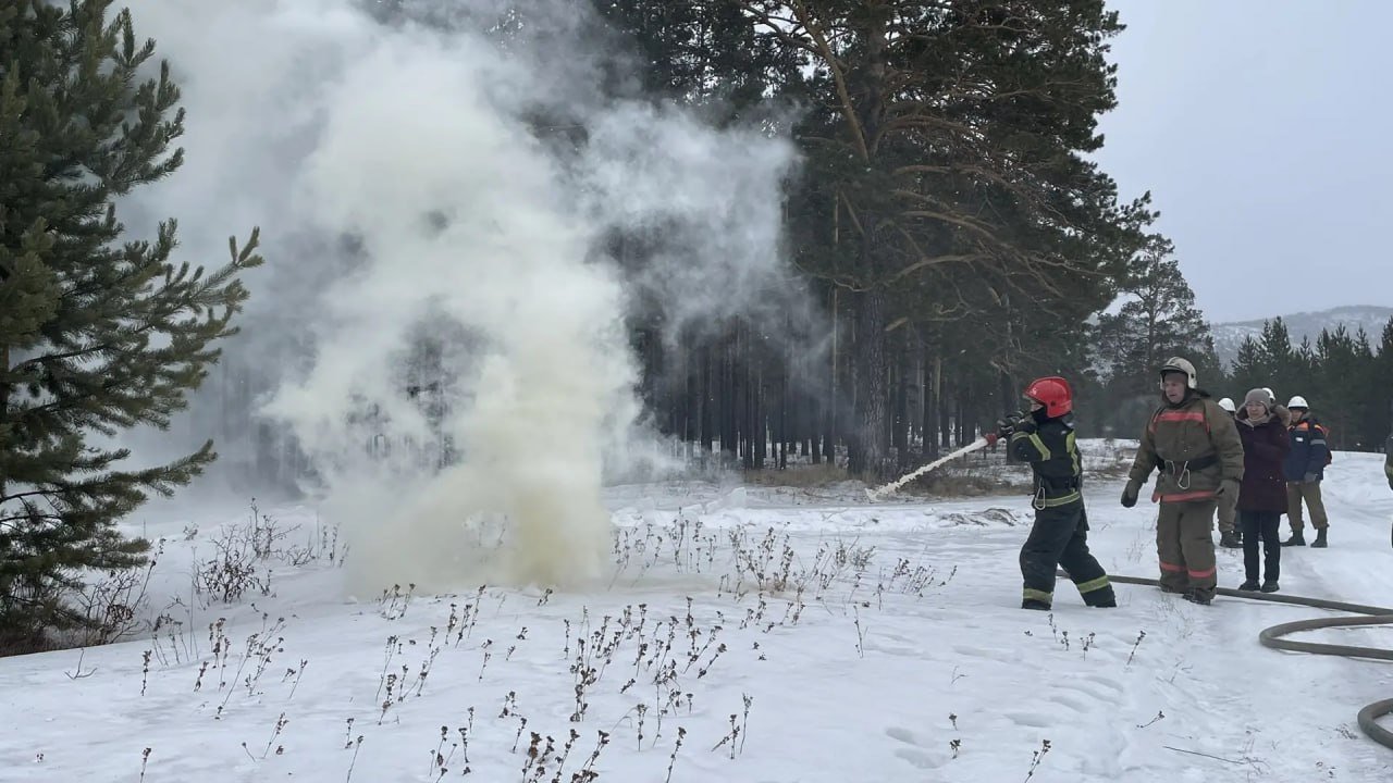 В Улан-Удэ прошли учения по тушению лесного пожара администрация г. Улан-Удэ