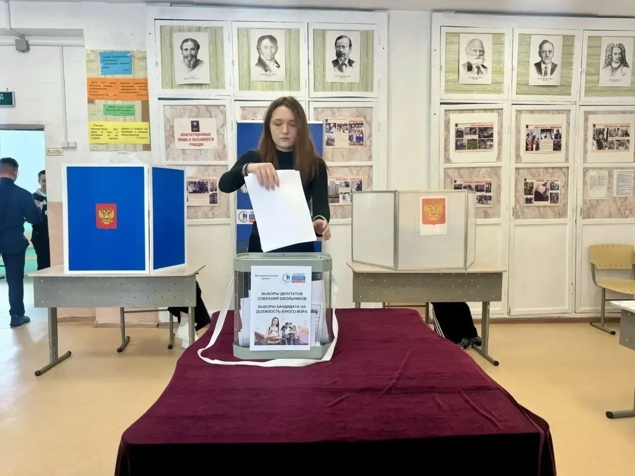 Выборы Юного мэра в Поронайске пресс-служба избирательной комиссии Сахалинской области