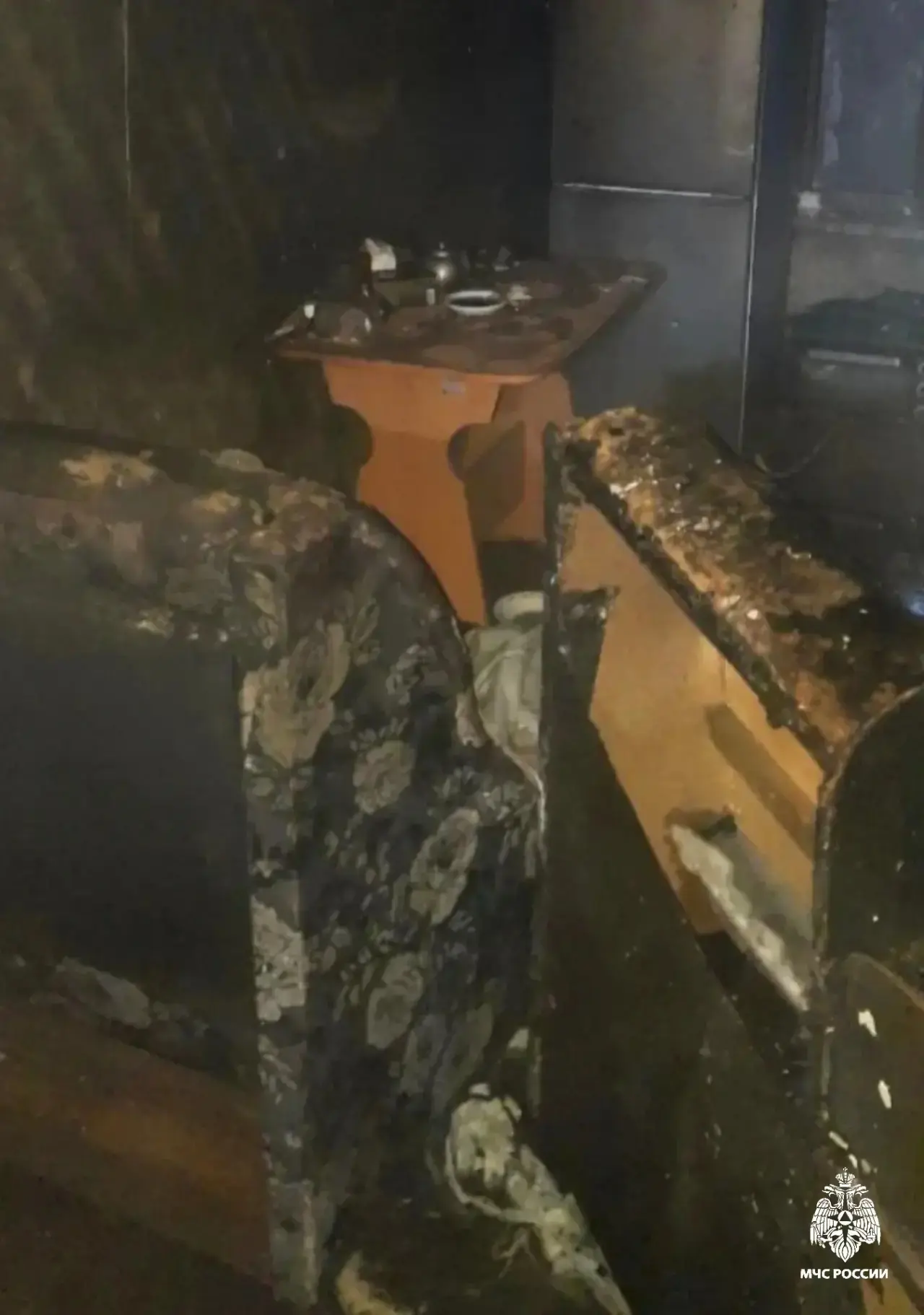 Пожар МЧС России по Бурятии