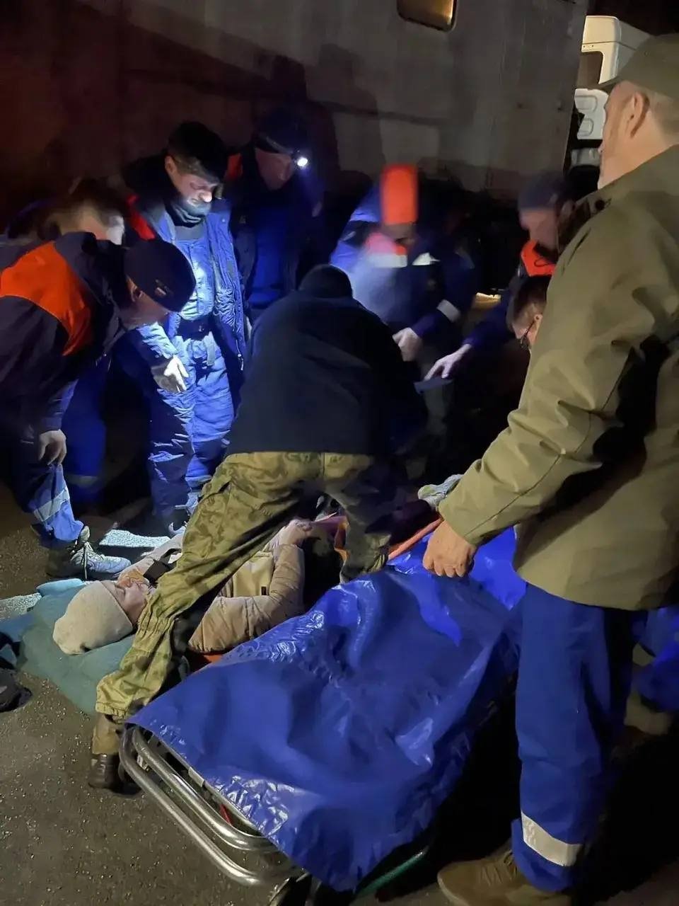 Участники спасательной операции ТГ-канал администрации ЗАТО Фокино (18+)