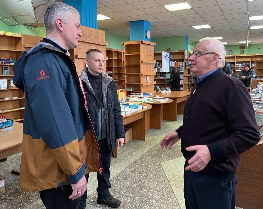 Владимир Солодов, Евгений Беляев и Станислав Кожан Администрация ПКГО