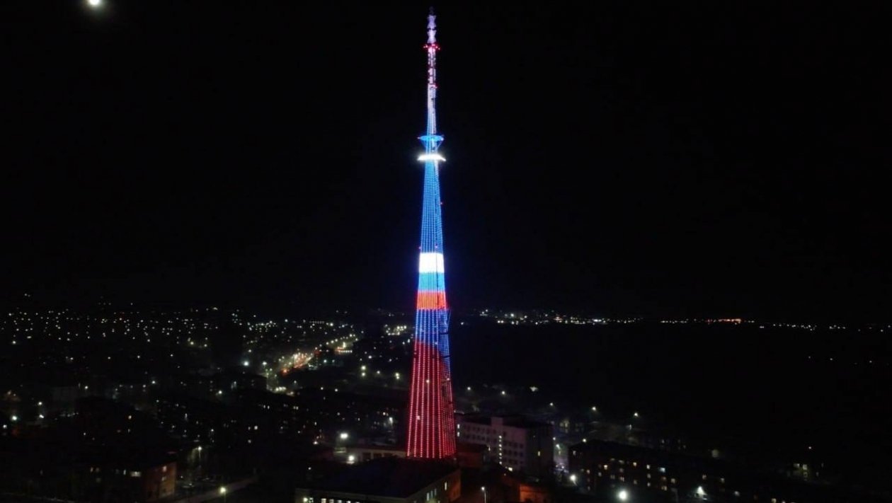 Телевышка в Улан-Удэ Вячеслав Бадмаев