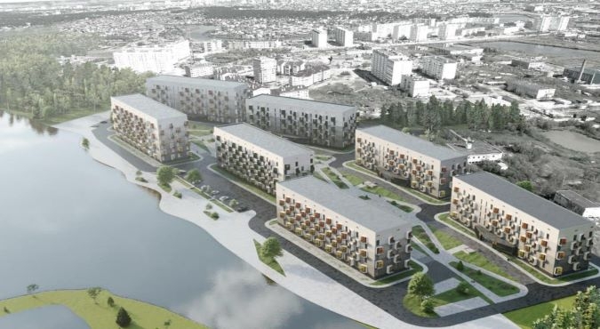 В Якутске строят два новых детских сада и школу в микрорайоне Звёздный Андрей Сорокин, ЯСИА