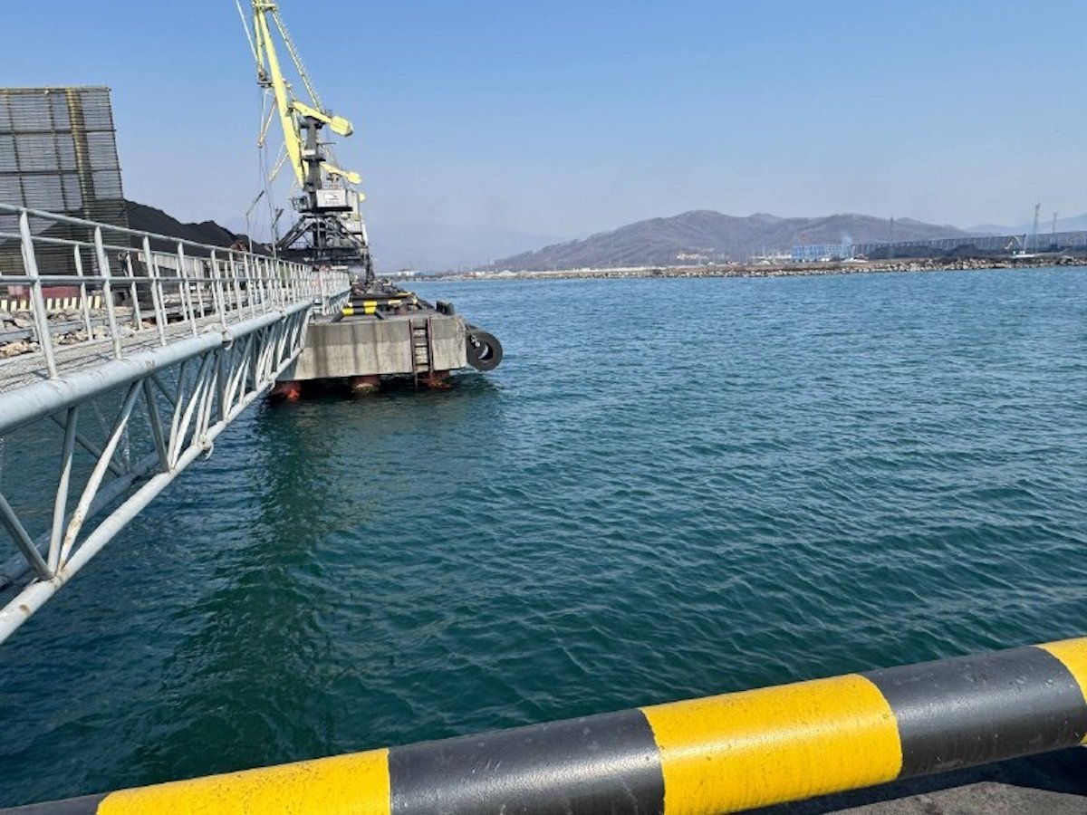 Ремонт причала в Малом порту в Находке вышел на финишную прямую предоставлено пресс-службой Малого порта