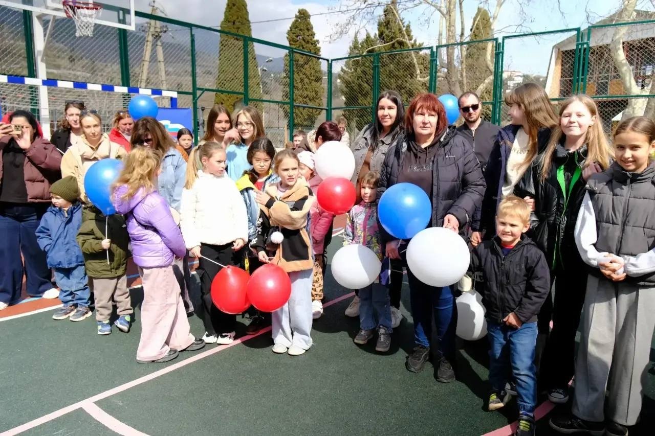 Новую площадку открыли в Гурзуфе Соцсети Я. Павленко