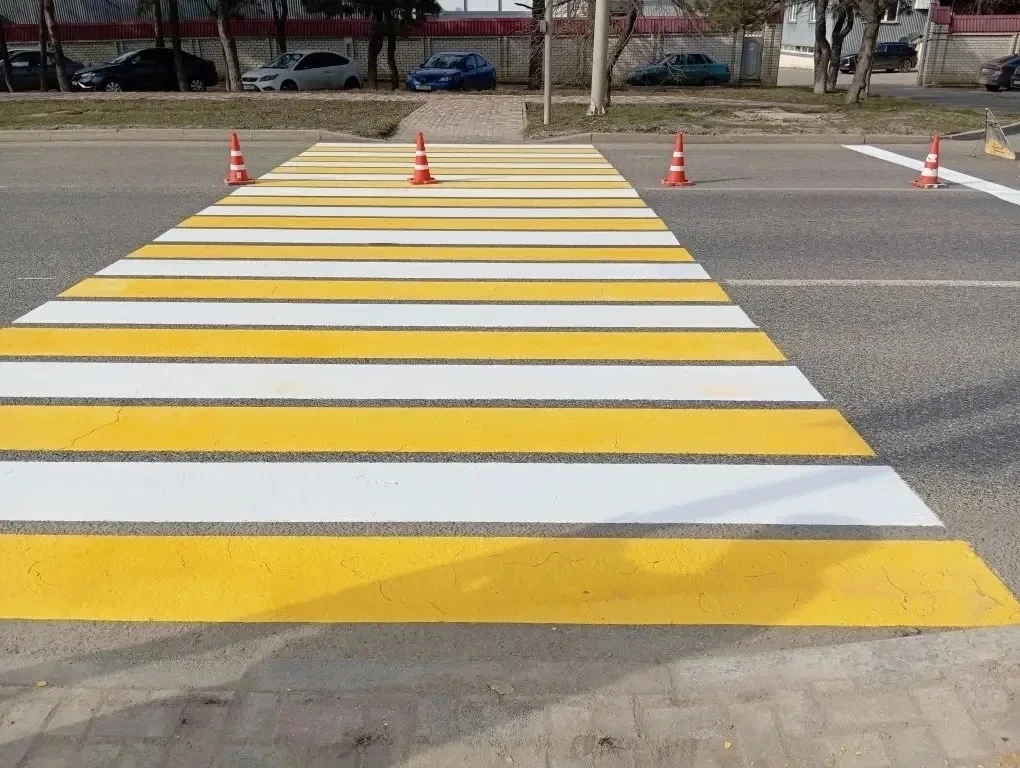 Дорожную разметку обновляют в Ставрополе Соцсети главы Ставрополя Ивана Ульянченко