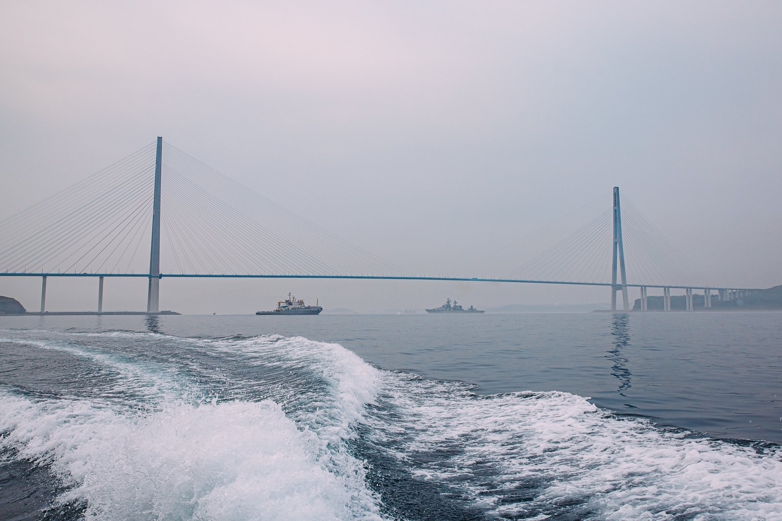 Мост на остров Русский во Владивостоке Мария Смитюк, ИА PrimaMedia