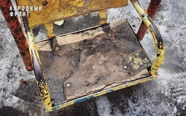 Качели в страшном состоянии Народный фронт Бурятии