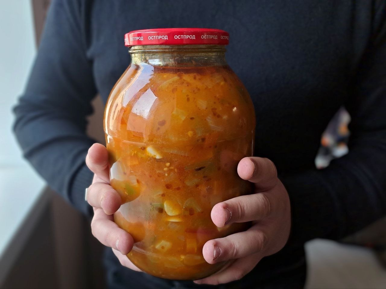 Консервация, лечо, банка, рецепт Ольга Брютова, ИА UssurMedia