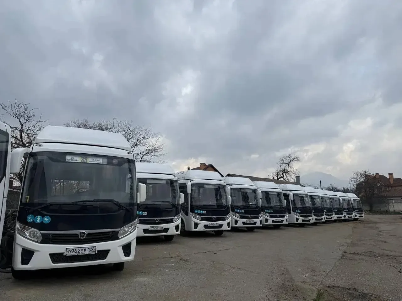 Новые автобусы выйдут на маршруты в Пятигорске Соцсети В.Владимирова