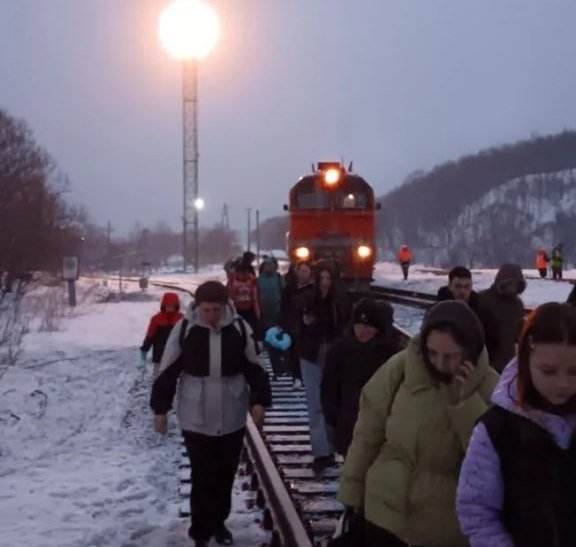 Фото с места происшествия тг-канал &quotЗвезда Поронайска&quot (18+)