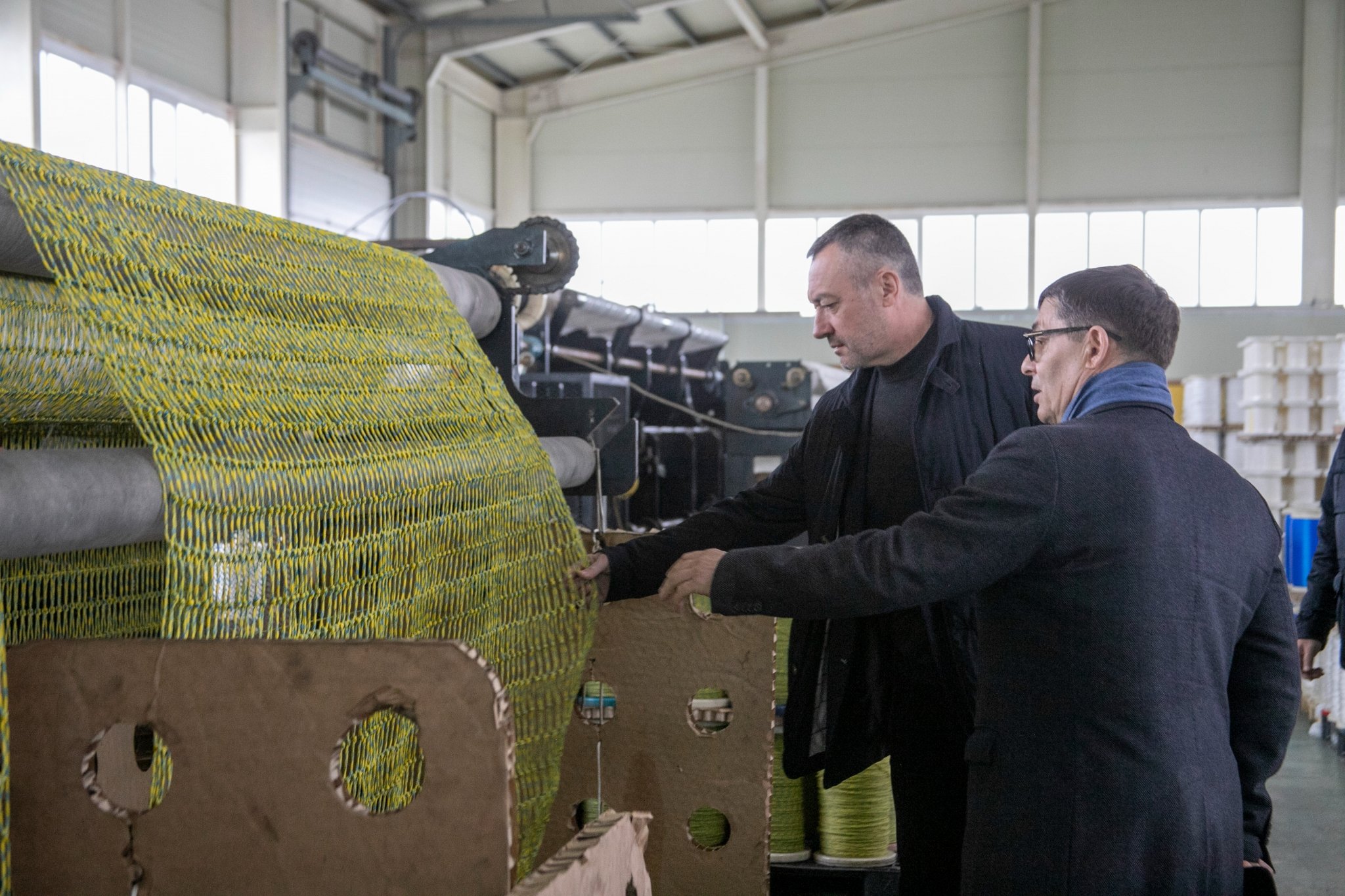 Встреча с коллективом фабрики орудий лова компании &quotМорское снабжение&quot официальный сайт депутата Государственной Думы Федерального Собрания Российской Федерации