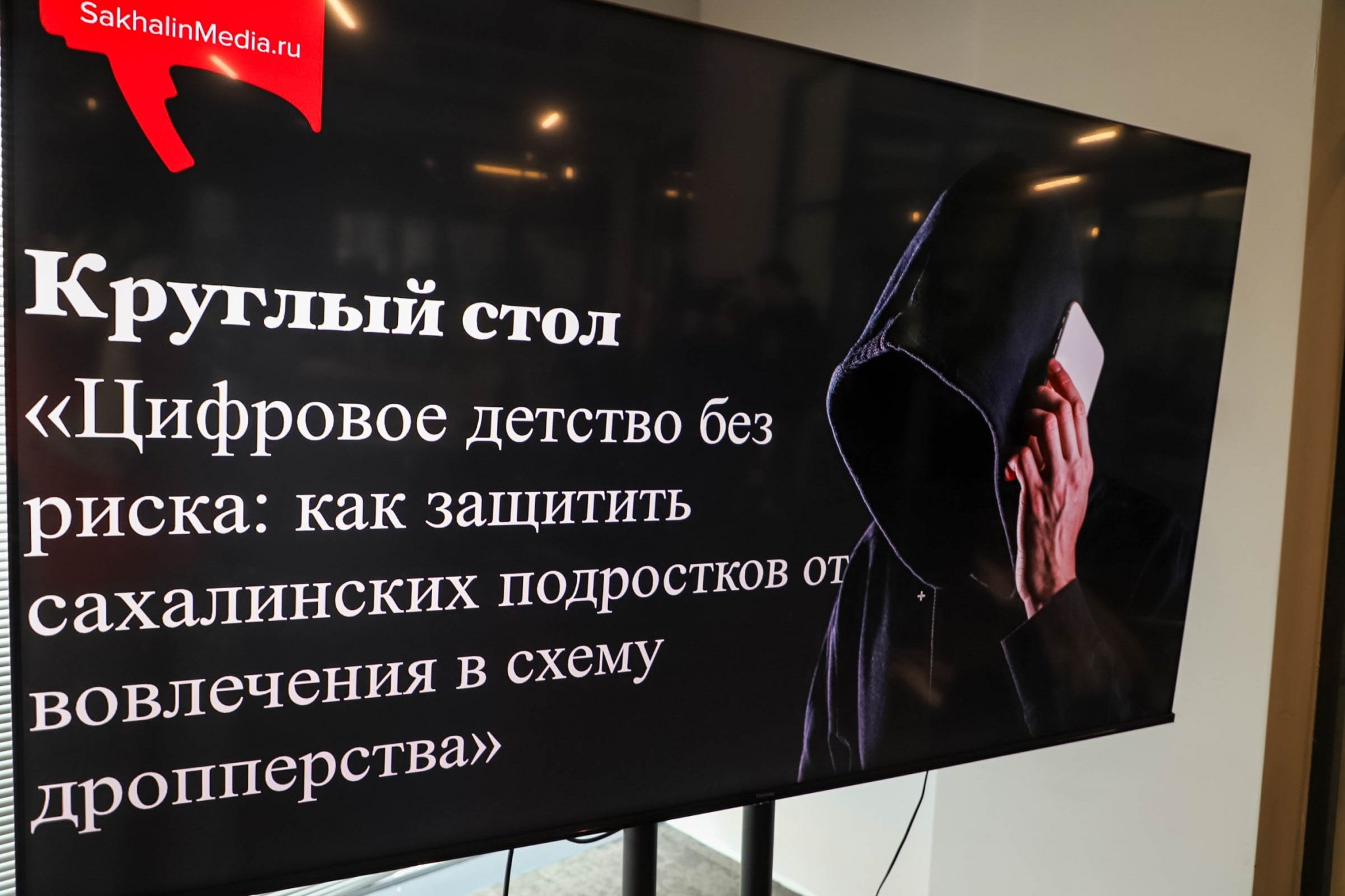 Круглый стол Анна Матвейкина/ ИА SakhalinMedia