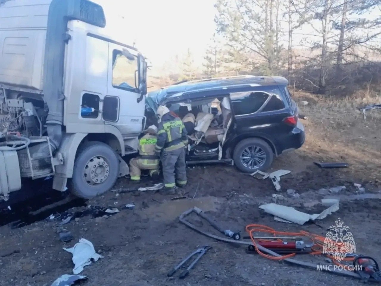 Авария МЧС Забайкалья