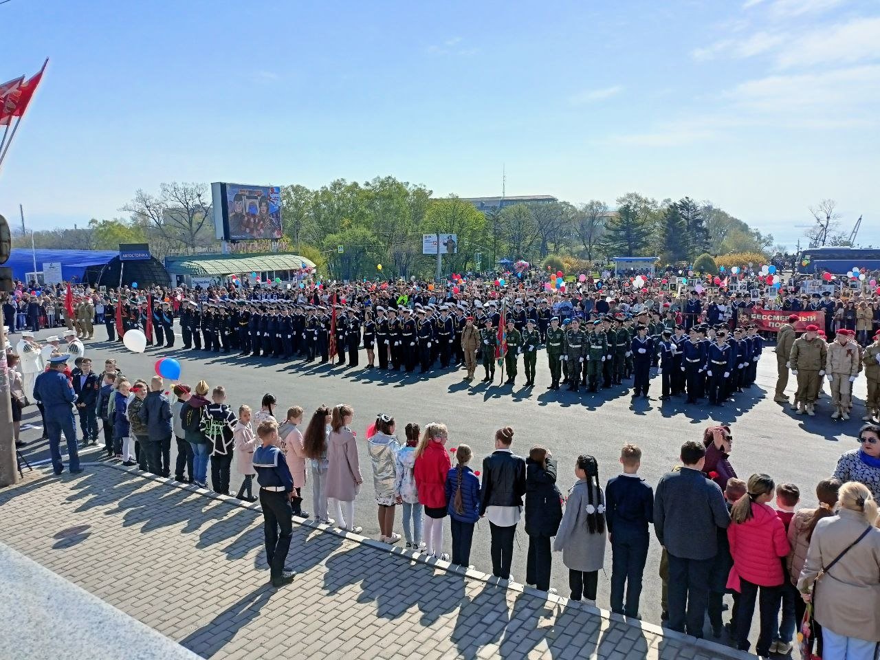 Парад ИА Nakhodka.Media