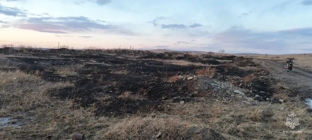 Пожар МЧС Забайкалья