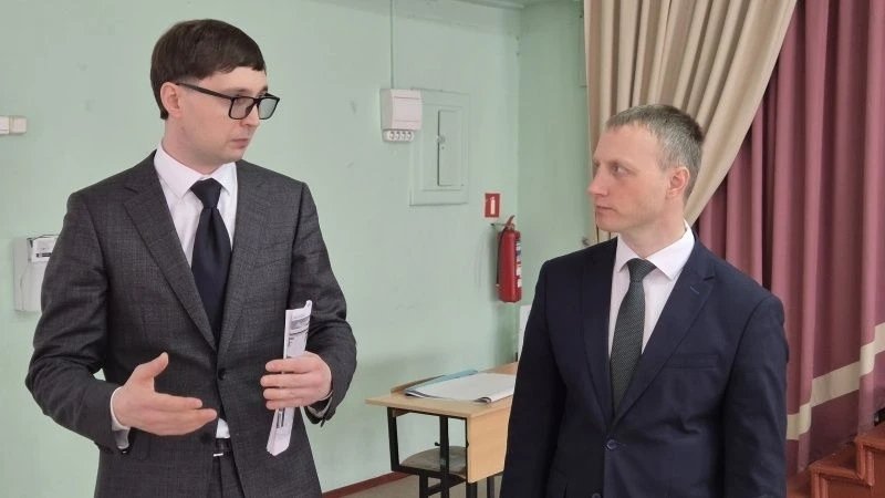 Евгений Беляев и Максим Гореликов Администрация ПКГО