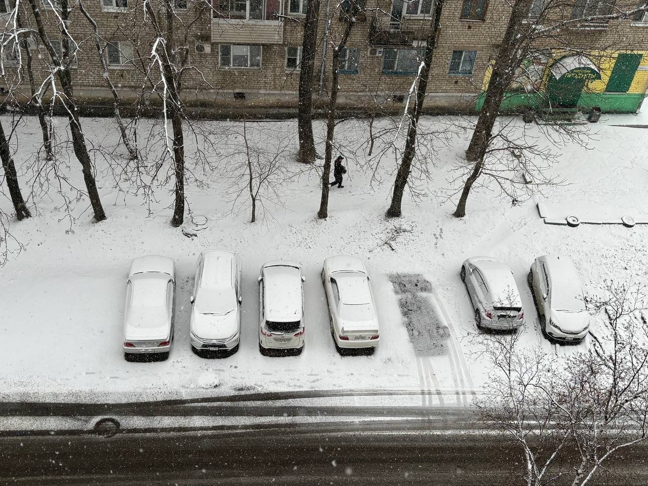 Снег в апреле ИА  AmurMedia