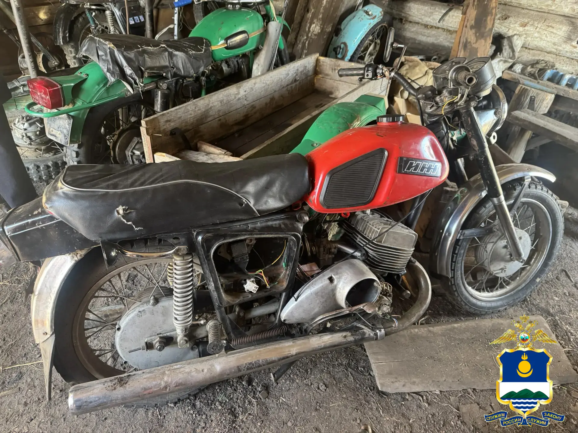 В Бурятии задержали 18-летнего местного жителя за кражу двух мотоциклов МВД по Бурятии