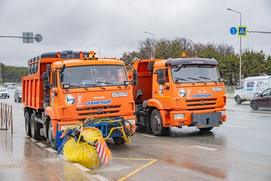 Дороги готовят к весенне-летнему периоду Правительство Севастополя