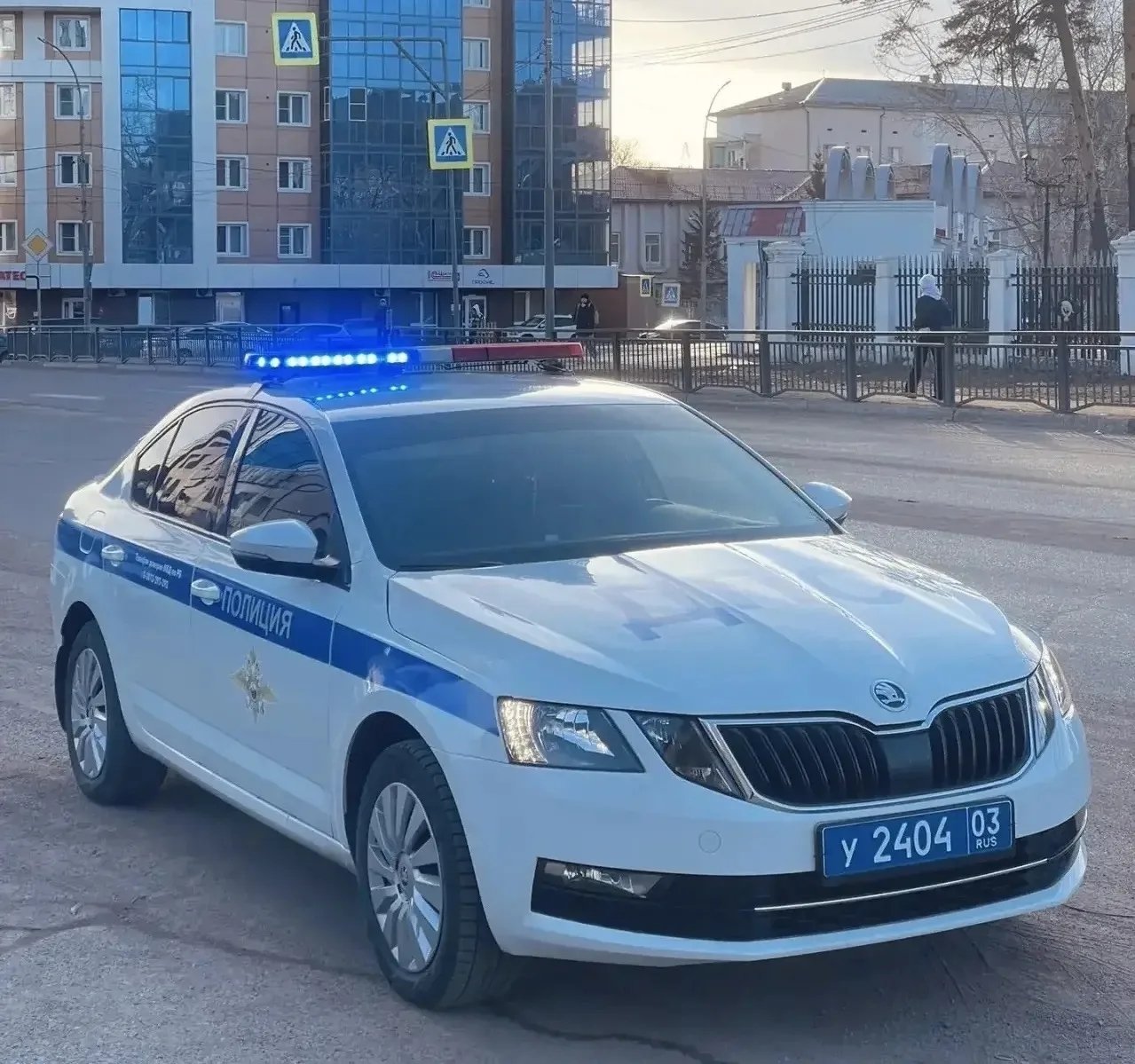 Тематическая иллюстрация ГИБДД Бурятии