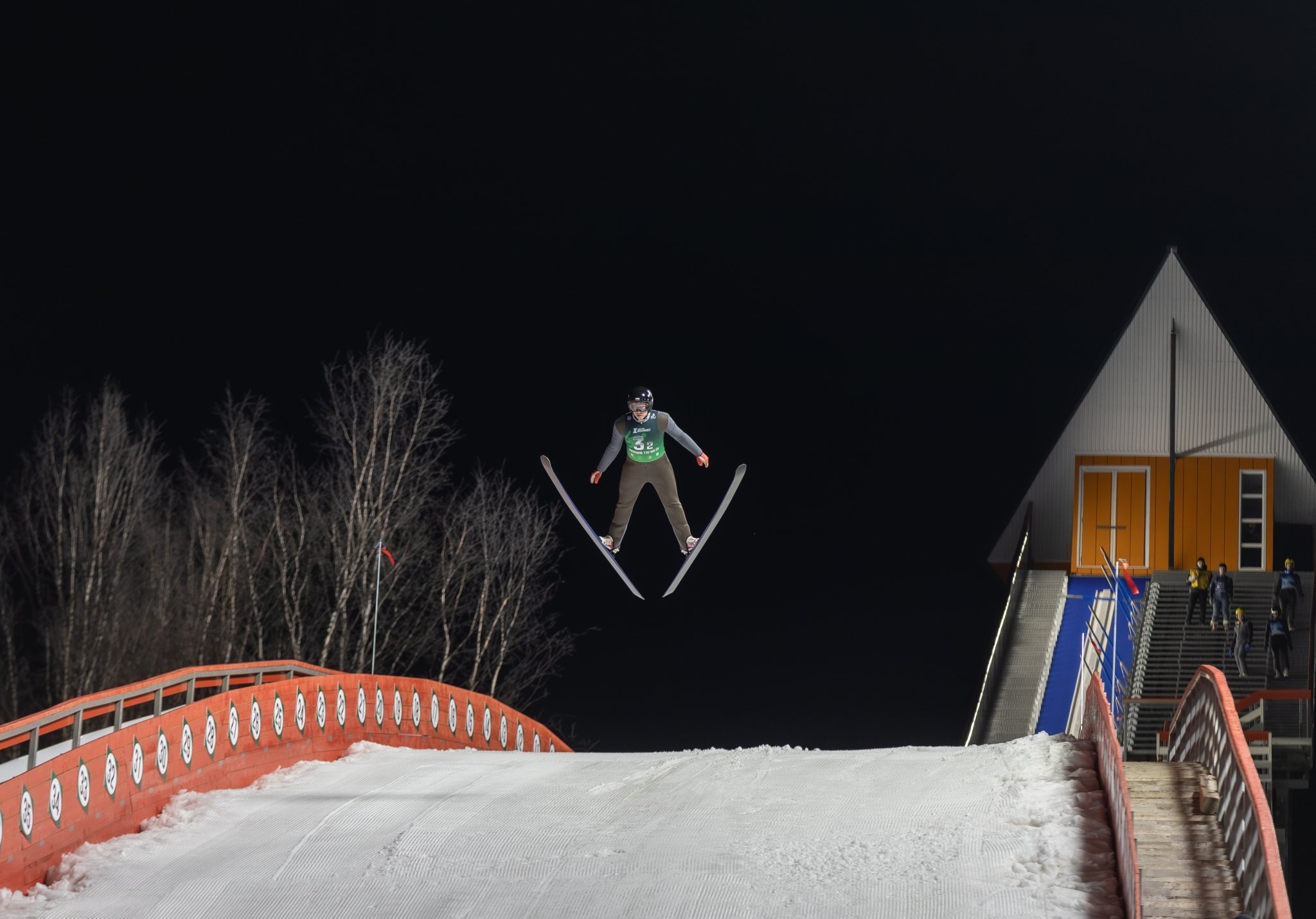 В Магадане запустили трамплинный комплекс &quotПолёт&quot Илья Беляев