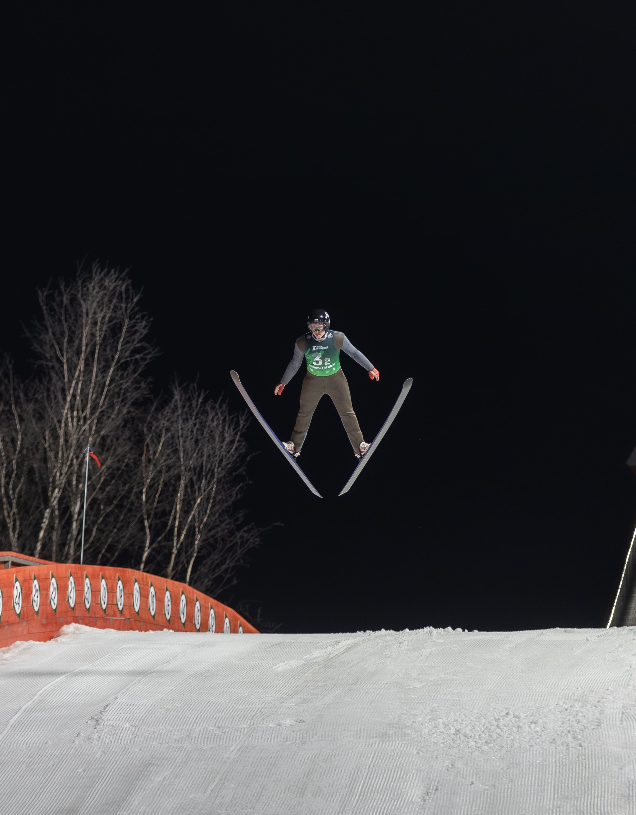 В Магадане запустили трамплинный комплекс &quotПолёт&quot Илья Беляев